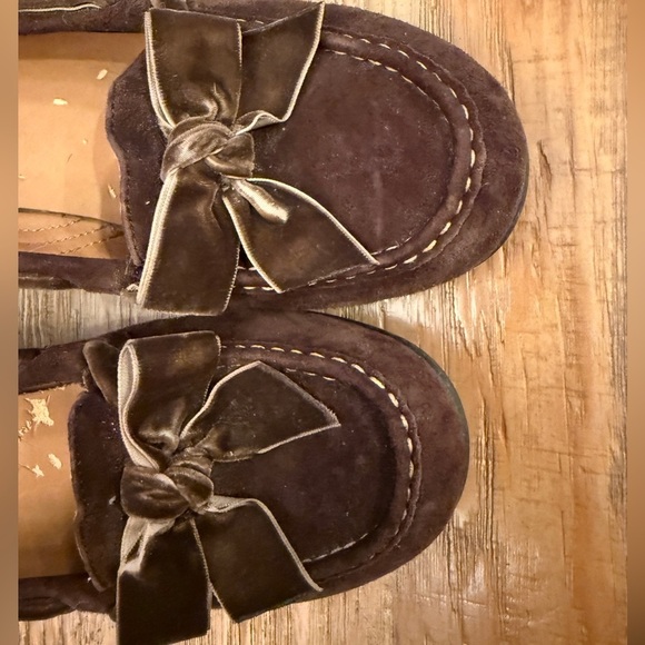 Naturalizer Brown Suede Heels Velvet Bow Detail Victorian Whimsigoth Cosplay - Picture 6 of 6